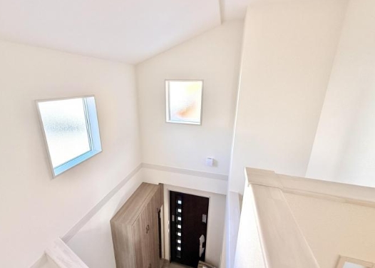 相模原市南区新戸の新築戸建ての吹抜の写真