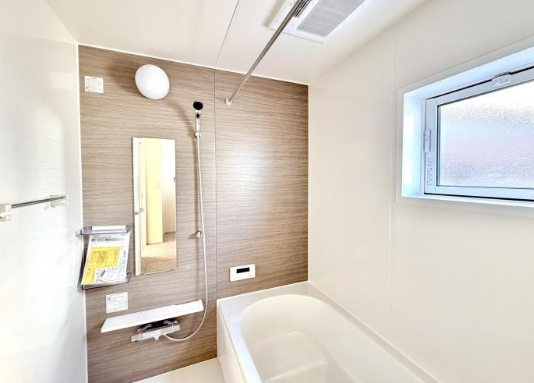 相模原市南区新戸の新築戸建てのバスルームの写真