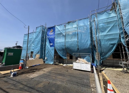 相模原市南区新戸の新築戸建て1号棟の外観の写真