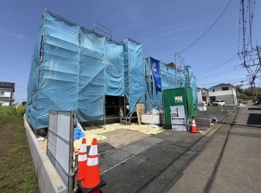 相模原市南区新戸の新築戸建て2号棟の外観の写真