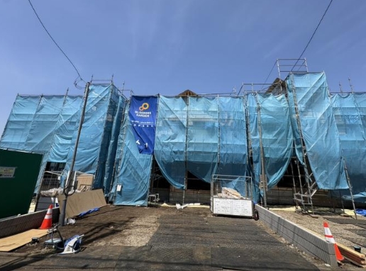 相模原市南区新戸の新築戸建て3号棟の外観の写真