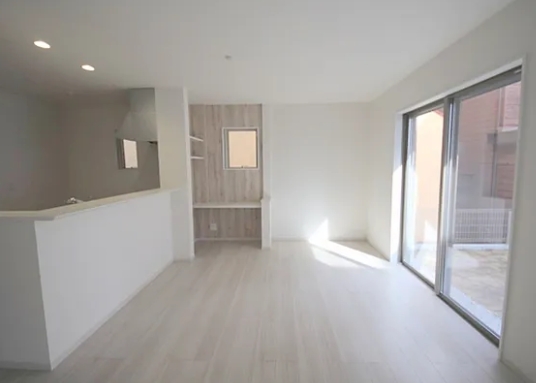 相模原市南区相武台3丁目の新築戸建て1号棟のダイニングの写真