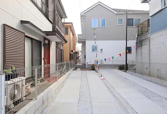 相模原市南区相武台3丁目の新築戸建て1号棟の外観の写真