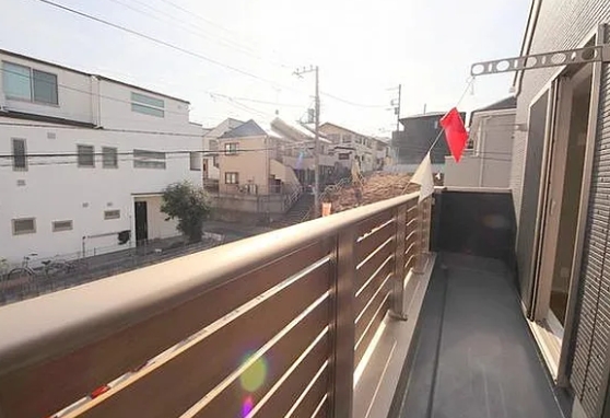 相模原市南区相武台3丁目の新築戸建て3号棟のバルコニーの写真