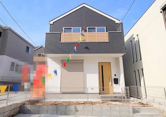 相模原市南区相武台3丁目の新築戸建て3号棟の外観の写真