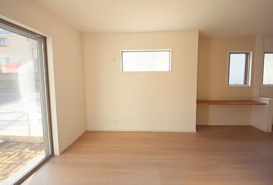 相模原市南区相武台3丁目の新築戸建て3号棟のリビングの写真