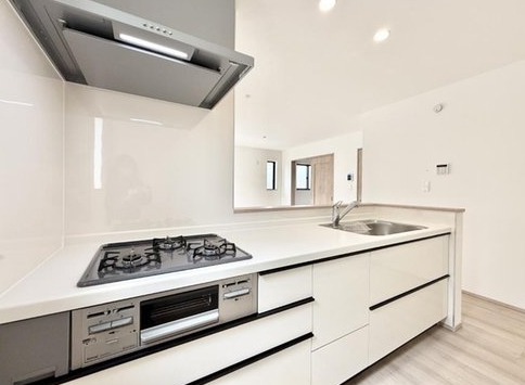 相模原市南区相南3丁目の新築戸建てA号棟のキッチンの写真