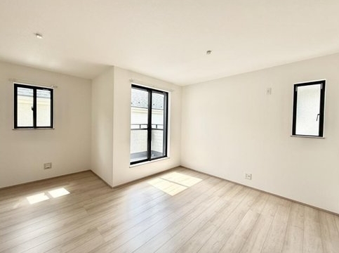 相模原市南区相南3丁目の新築戸建てA号棟のリビングの写真