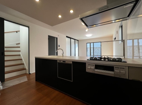 相模原市南区鵜野森3丁目の新築戸建て8号棟のキッチンの写真