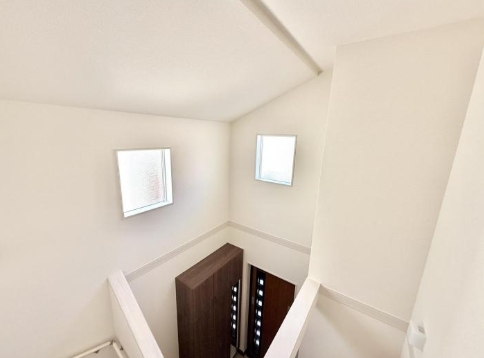 相模原市南区若松1丁目の新築戸建ての吹抜の写真