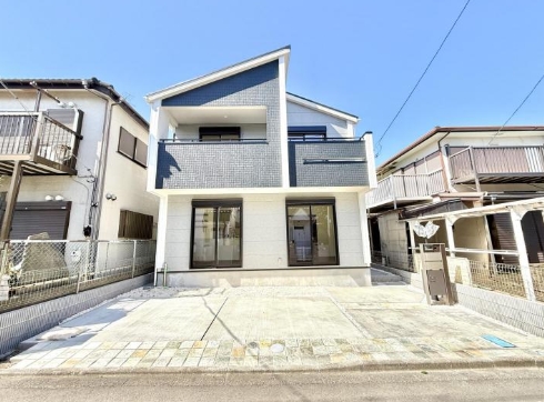 相模原市南区若松1丁目の新築戸建ての外観の写真