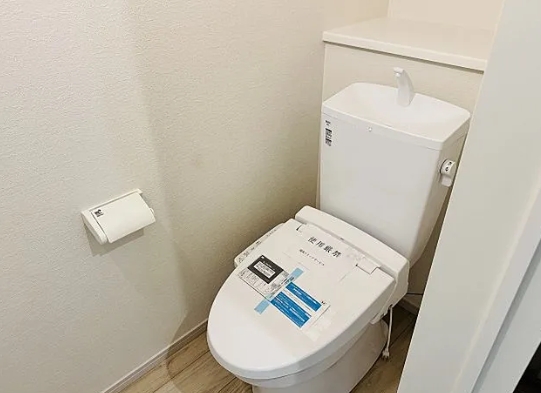 八王子市本町の新築戸建て1号棟のトイレ1fの写真