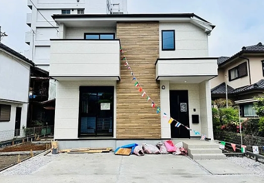 八王子市本町の新築戸建て2号棟の外観の写真