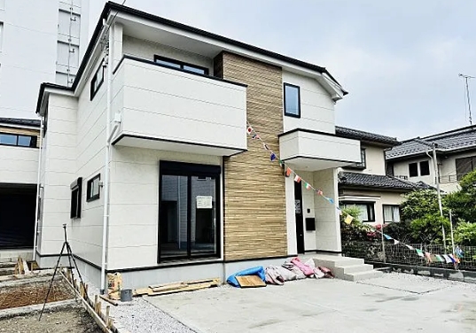八王子市本町の新築戸建て2号棟の外観の写真