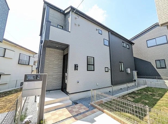 八王子市石川町の新築戸建て7号棟の外観の写真