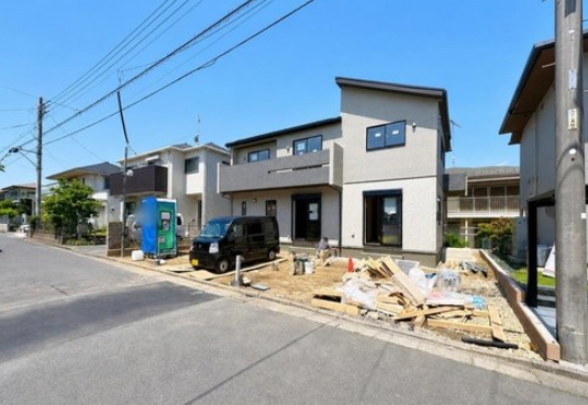 八王子市北野台1丁目の新築戸建ての外観の写真