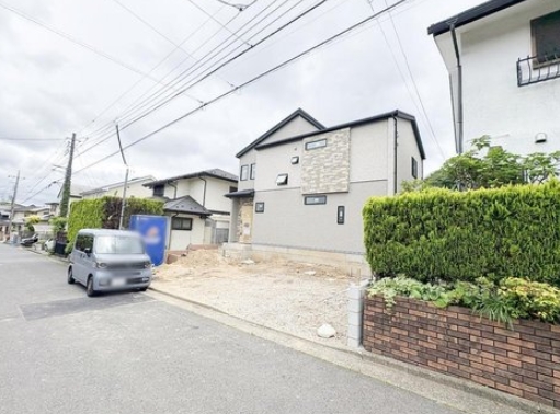 八王子市北野台2丁目の新築戸建ての外観の写真