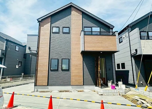 八王子市小比企町の新築戸建て2号棟の外観の写真