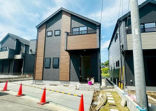 八王子市小比企町の新築戸建て2号棟の外観の写真