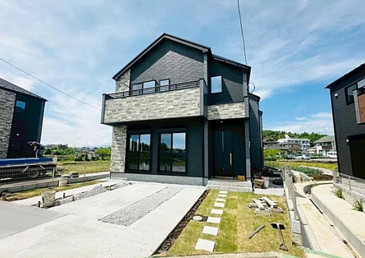八王子市小比企町の新築戸建て3号棟の外観の写真