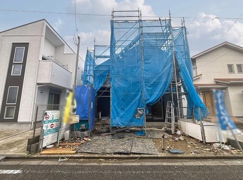 八王子市元横山町の新築戸建ての外観の写真