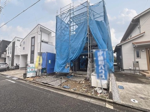 八王子市元横山町の新築戸建ての外観の写真