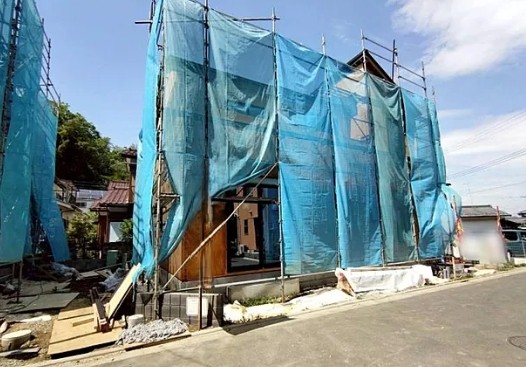 八王子市弐分方町の新築戸建て1号棟の外観の写真