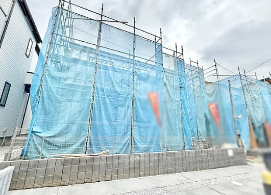 八王子市弐分方町の新築戸建て2号棟の外観の写真