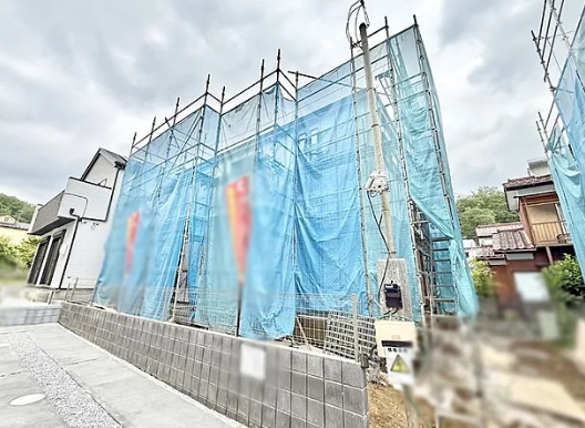八王子市弐分方町の新築戸建て2号棟の外観の写真