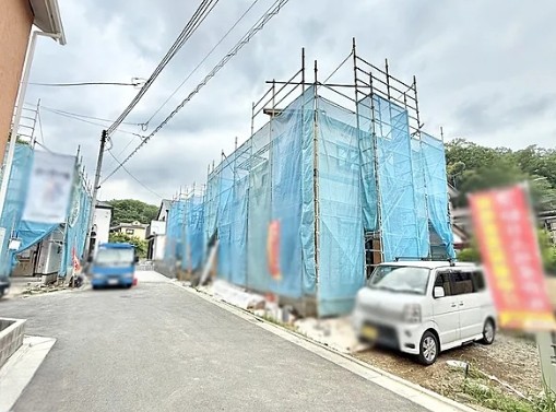 八王子市弐分方町の新築戸建て2号棟の外観の写真