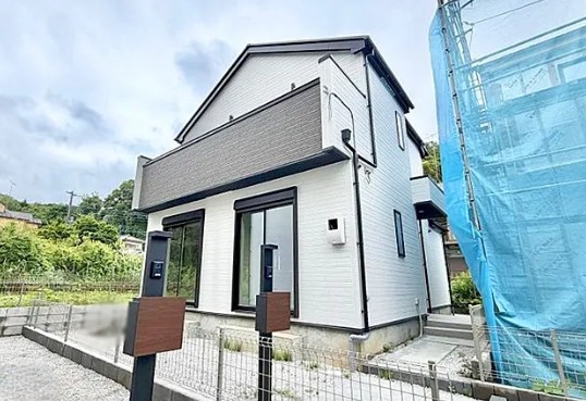 八王子市弐分方町の新築戸建て3号棟の外観の写真