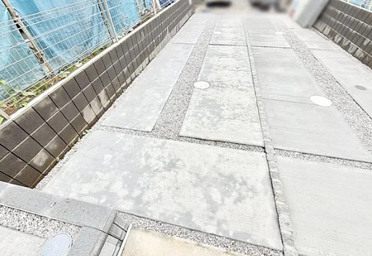 八王子市弐分方町の新築戸建て3号棟の駐車場の写真