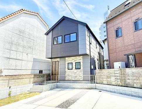 八王子市追分町の新築戸建ての外観の写真