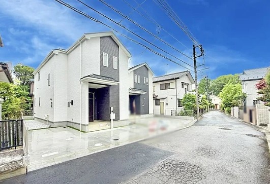 町田市本町田の新築戸建てB号棟の外観の写真