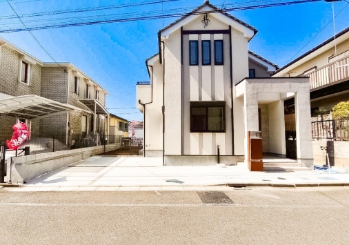 町田市玉川学園4丁目の新築戸建ての外観の写真