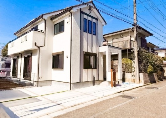 町田市玉川学園4丁目の新築戸建ての外観の写真