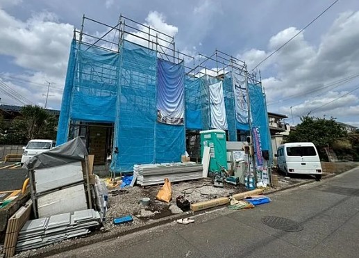 相模原市中央区光が丘3丁目の新築戸建て1号棟の外観の写真