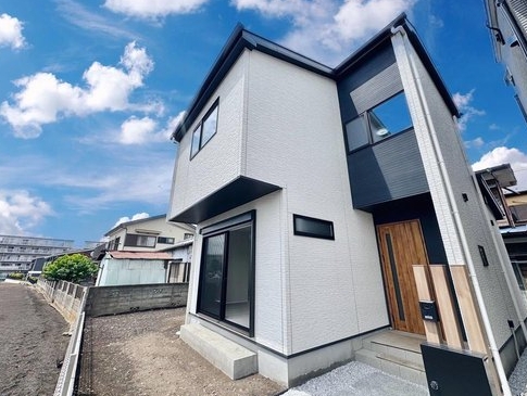 相模原市中央区上溝2丁目の新築戸建ての外観の写真