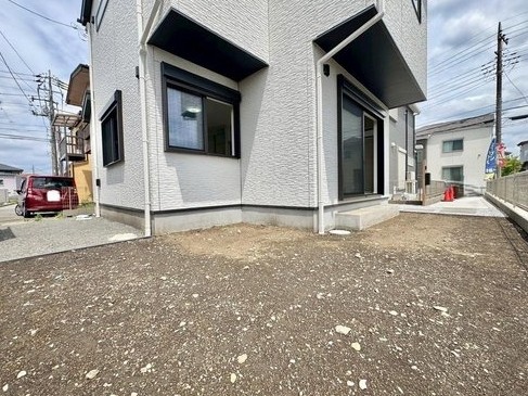 相模原市中央区上溝2丁目の新築戸建ての庭の写真