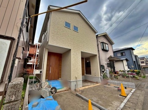 相模原市中央区上溝3丁目の新築戸建ての外観の写真