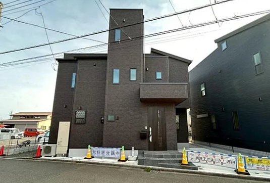 相模原市中央区水郷田名2丁目の新築戸建て2号棟の外観の写真