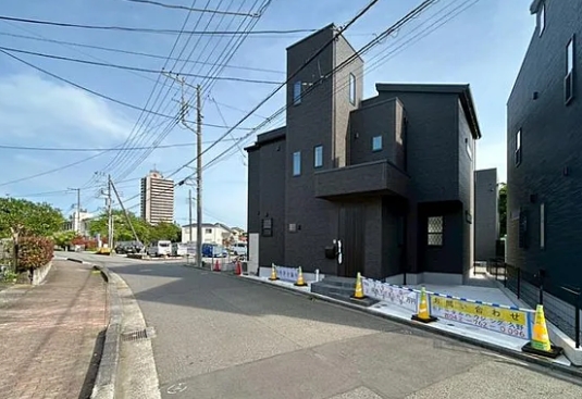 相模原市中央区水郷田名2丁目の新築戸建て2号棟の外観の写真
