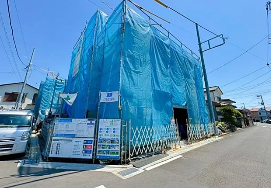 相模原市中央区横山台2丁目の新築戸建て1号棟の外観の写真