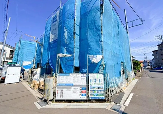 相模原市中央区横山台2丁目の新築戸建て1号棟の外観の写真