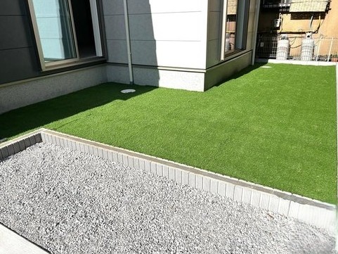 相模原市中央区陽光台3丁目の新築戸建ての庭の写真