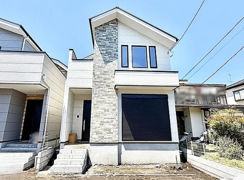 相模原市中央区陽光台6丁目の新築戸建て1号棟の外観の写真