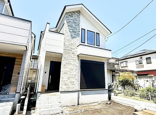 相模原市中央区陽光台6丁目の新築戸建て1号棟の外観の写真