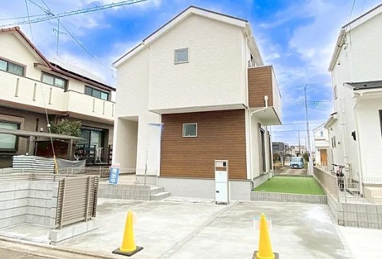 相模原市緑区原宿南1丁目の新築戸建て1号棟の外観の写真