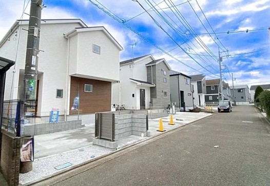 相模原市緑区原宿南1丁目の新築戸建て1号棟の外観の写真