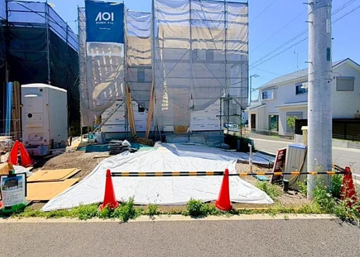 相模原市緑区下九沢の新築戸建て1号棟の外観の写真
